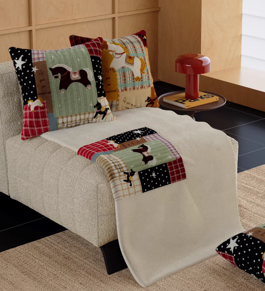 Warm Pony Comfort Cushion Blanket