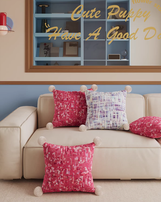 Violet Mist Plush Lounge Pillow