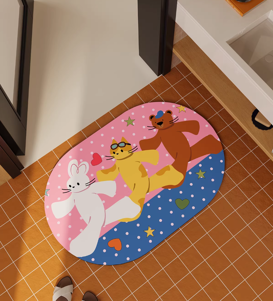 Pet Welcome Soft Absorb Bath Mat