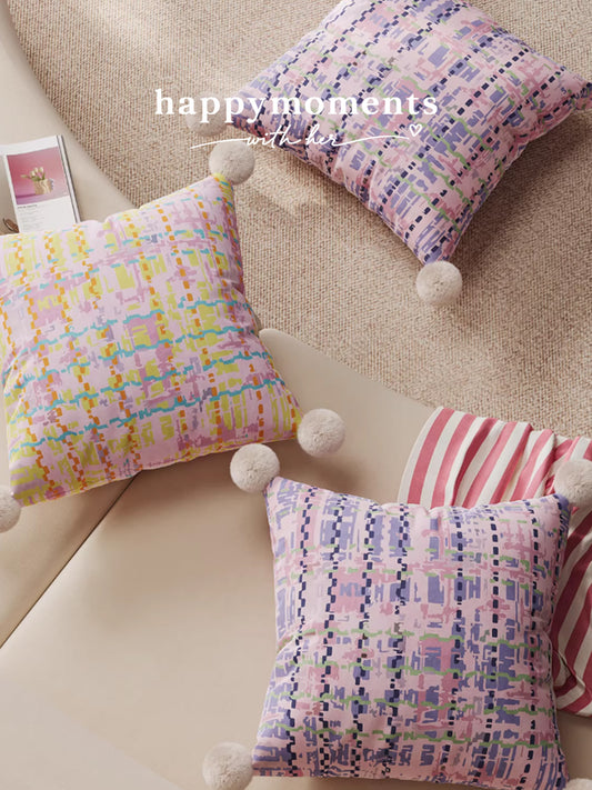 Violet Mist Plush Lounge Pillow