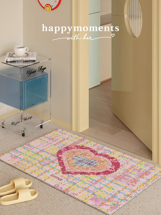 Violet Mist Textured Entry Mat